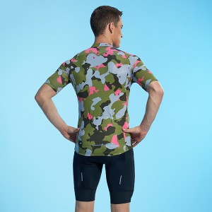 Men cycling jersey short sleeve bike shirts bicycle camouflage jerseys – Activewear | Cycling wear