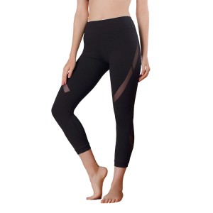 China Factory for Custom Compression Tights - Super soft polyester yoga pants,mesh yoga spandex pants leggings for women – Omi