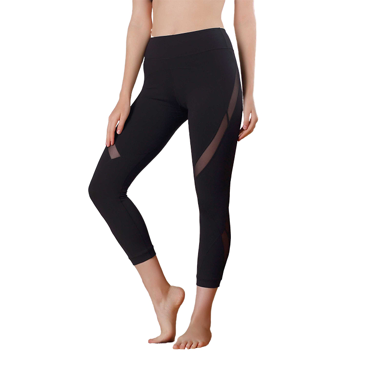 Wholesale Price Men Gym Wear - Super soft polyester yoga pants,mesh yoga spandex pants leggings for women – Omi