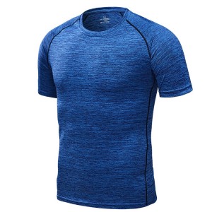 OEM Manufacturer Hooded Polyester Jacket - Wholesale Sport Short Sleeve Dry Fit Men Custom T Shirts Fitness – Omi
