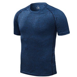 Wholesale Sport Short Sleeve Dry Fit Men Custom T Shirts Fitness