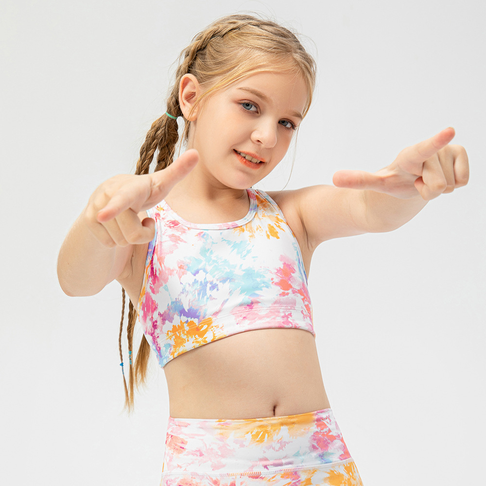 Kids Girls Crop Tops with Athletic Leggings Tracksuit Gymnastic Active  Workout Set Two Piece Dance Outfit - China Girls' Tracksuits and Girls'  Pant Sets price