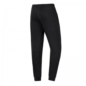 Men sports jogger pants high elastic drawstring sweatpants running trackpants with zip pockets