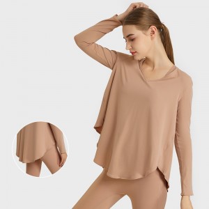 2019 China New Design Women Casual Crew Neck Sweatshirt Long Sleeve Loose Pullover Shirts Tops