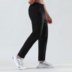 Mens running jogger pants breathable outdoor quick dry elastic fitness workout trackpants