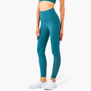 Factory For 2022 Women Sports Mesh Trouser Gym Workout Fitness Yoga Pant Legging