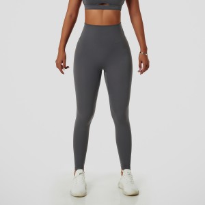 Women recycled yoga leggings butt lifting running no T-line high waist tight ftiness workout pants