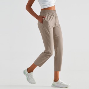 Manufacturer for Wholesales Cotton Sports Active Wear Plus Size Wide Legged Sweatpants Women Jogger Pants