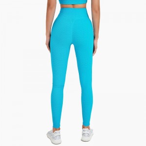 Womens seamless leggings bubble honeycomb butt lift tights fitness pants – Seamless | Activewear
