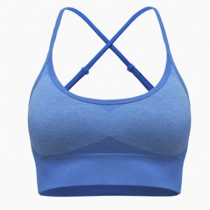 Womans seamless sports bras outdoor running fitness yoga workout tops  – Seamless | Activewear