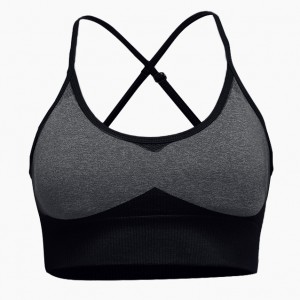 Womans seamless sports bras outdoor running fitness yoga workout tops  – Seamless | Activewear