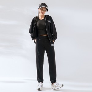 High definition China Customized Design Fashion Garment Cotton Hoody and Pants Tracksuit