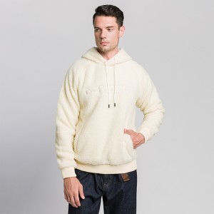 factory Outlets for China 2021 OEM Fashion Clothing Plain Navy Organic Cotton Winter Wholesale Pullover Oversized Fleece Custom Men′s Hoodies with 4 Bands at Sleeve
