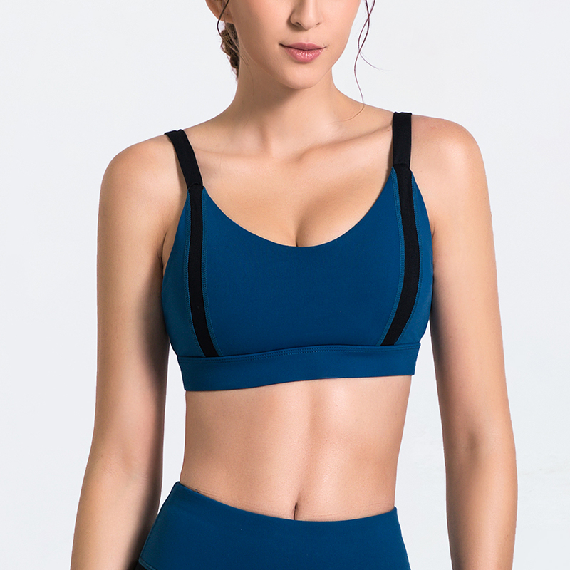 China Wholesale Man Yoga Tops Pricelist - Womens 2020 stylish sexy padded yoga top fit sports workout fitness gym bra – Omi