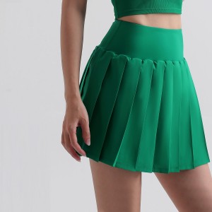 China New Product Custom Hot Selling High Quality Sportswear Dresses Pockets Women Tennis Wear Uniform Skort Skirts