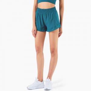 Women sports pants mesh pocket high waist butt lift loose running sweatpants with liner