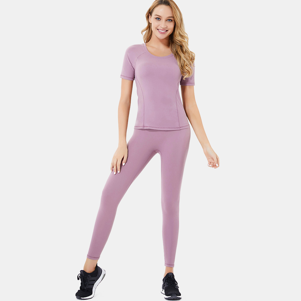 Women's Cropped T-shirt Sports Long Sleeve Top Built In Bra Thermal Shirt  Women Sport Woman Tights Yoga Tracksuit For Fitness