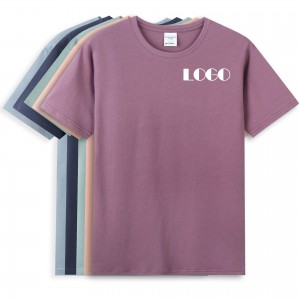 Amazon INS hot high quality 100% cotton tshirts loose fit tee shirt custom screen print plain t-shirt