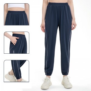 Original Factory Women′s Recycled Cargo Hiking Drawstring Running Jogger Lightweight Quick Dry Casual Track Pants Outdoor Workout
