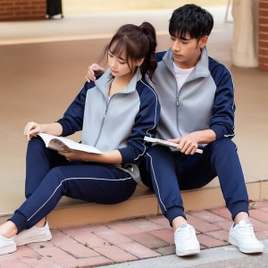 Best-Selling China 2018 New Arrival Color Block Stripe Mens Tracksuit