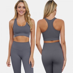 Women seamless sports bras set workout fitness leggings 2 pcs sets – Seamless | Activewear set