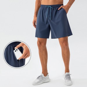 Men summer quick-dry breathable sports shorts loose running athletic fitness jogger pants