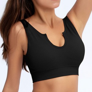 Women seamless sports bras U nack fitness crop workout top – Seamless | Activewear Sports Bra