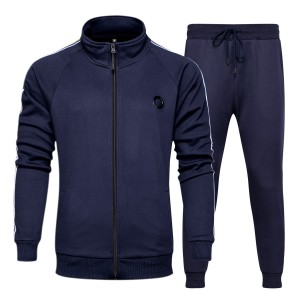 Custom Training Suits Tracksuit For Men Polyester Fleece Sportswear Track Suit