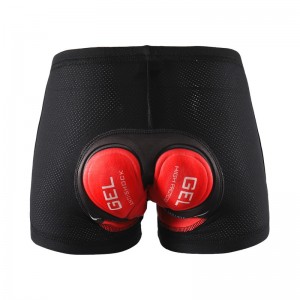 Good Quality China Cycling Underwear Silicone Gel Padded Bikers Shorts Cyclists Underwear Breathable Tights Esg13253