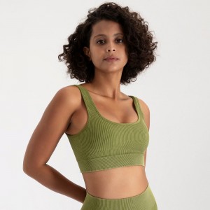 Women seamless sports bras U neck U back workout fitness tops – Activewar | Yoga bras