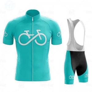 Cycling short sleeve jersey set outdoor mountain riding bib shorts set – Activewear | Cycling wear