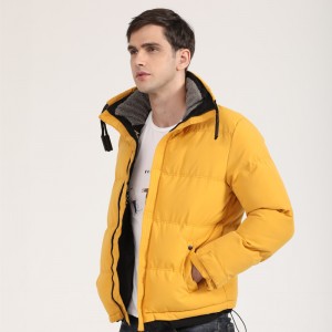 Men’s casual winter padded jacket customized full zip up quilted jackets – Coats | Outdoor wear