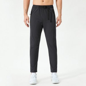 Men trackpants sports overalls loose quick dry outdoor hiking pants plus size running sweatpants