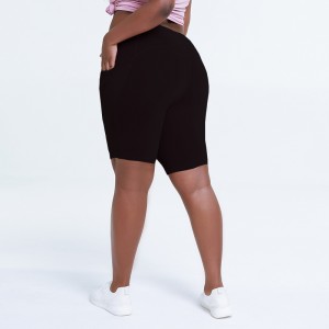 Oversized butt lifting recycled yoga pants running quick-dry gym workout athletic plus size shorts