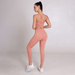 China Cheap price China Women′s Workout Outfits 2 Pieces Yoga Set Gym Exercise Seamless Yoga Leggings with Sports Bra Fitness Activewear