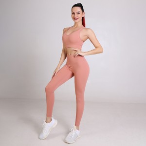 Manufacturer for China New Trendy Gradient Gym Leggings Belly-Hiding Training Tights, Custom Stylish Seamless Butt Lift Running Yoga Exercise Pants Workout Outfits for Ladies