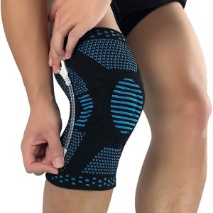 Winter Kneepad Support compression warmer leg Knitting basketball running mountain cycling gear
