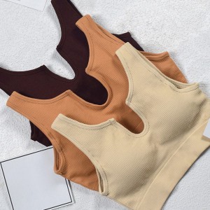 Women sexy seamless activewear yoga sports bra top high waist workout leggings fitness set