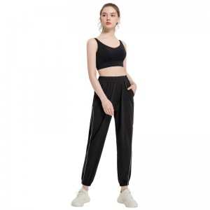 Original Factory Women′s Recycled Cargo Hiking Drawstring Running Jogger Lightweight Quick Dry Casual Track Pants Outdoor Workout