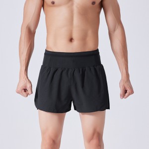 High Performance Men Short Pants Running Athletic Gym Wear Double Layer 2 in 1 Shorts