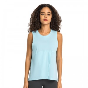 Women new breathable cool loose strap quick-dry tank top fashion yoga training fitness top