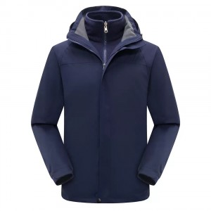 Outdoor coats 2 pcs hardshell jacket 3 in 1 men women outdoor jackets – Coats | Outdoor wear