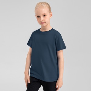Hot Sale for Children Short Sleeve T-Shirt Custom Logo Printing 100% Cotton Plain Blank Kids Baby Girl Boy T Shirts