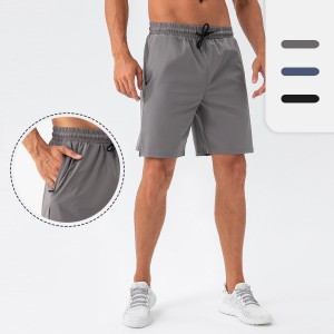 Men summer loose casual gym shorts quick dry breathable running fitness training sweatpants