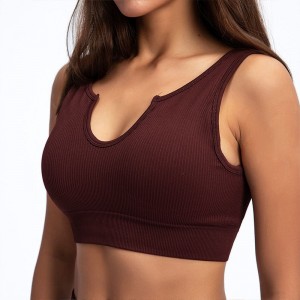 Women seamless sports bras U nack fitness crop workout top – Seamless | Activewear Sports Bra