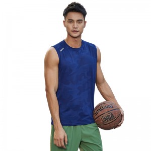 Hot sale Factory Training Vest Workout Sport Fitness Men′s Sleeveless Gym Tank Top for Summer