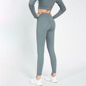 Yoga high waist leggings wholesale Tight Running Pants Custom Butt Lift Sports Pants for Women