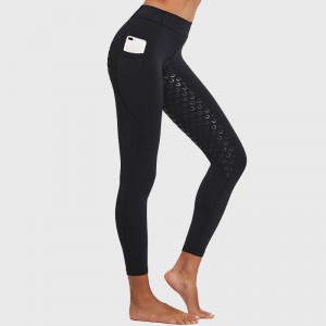 Women’s Full Seat Horseback Riding Tights Silicone Equestrian Breeches Horse Riding Pants