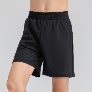 Kids loose fitness workout shorts breathable quick-dry training outdoor running sweatpants