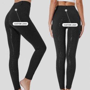Women’s Full Seat Riding Tights Active Silicon Grip Equestrian Breeches Horse Riding Pants